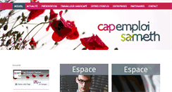 Desktop Screenshot of capemploi31.com