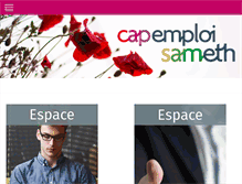 Tablet Screenshot of capemploi31.com